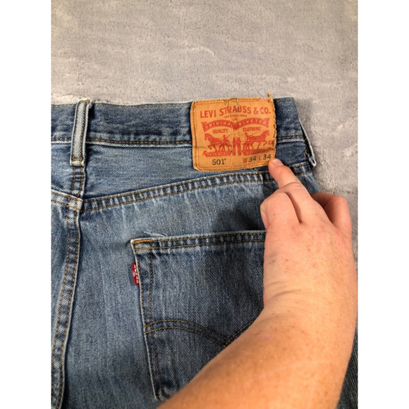Vintage Levi’s 501 size 34x34 - Picture 5 of 5